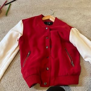 suede red and cream super comfortable great condition cream more then white